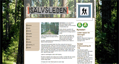 Desktop Screenshot of isalvsleden.se